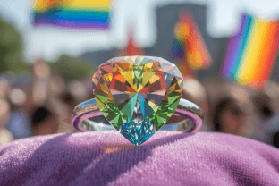 Rainbow prism detail